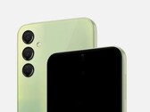 A Galaxy A24 render. (Fonte: Gadgety)