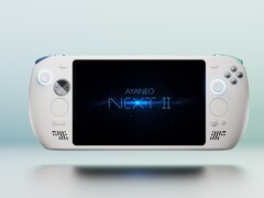 O Ayaneo Next II terá uma tela OLED de 9,06 polegadas e 165 Hz. (Fonte da imagem: Ayaneo)