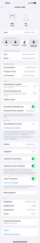 As configurações podem ser encontradas diretamente no menu Bluetooth do iPhone.