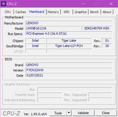 Placa principal CPU-Z