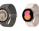 O Galaxy Watch5 e Galaxy Watch5 Pro estarão disponíveis em pelo menos duas e três opções de cores, respectivamente. (Fonte da imagem: 91mobiles)