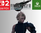 O banner de Final Fantasy 7 Remake Intergrade é mostrado (Fonte da imagem: Nintendo of America, Xbox Gaming com edições)