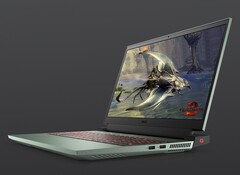 A próxima Dell G15 estará disponível com APUs série Cezanne-H e GPUs NVIDIA Ampere. (Fonte de imagem: Dell)
