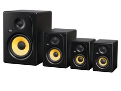 A série Kreate da KRK oferece aos criadores de música uma linha acessível de alto-falantes altamente precisos que suportam conexões sem fio. (Fonte da imagem: KRK)