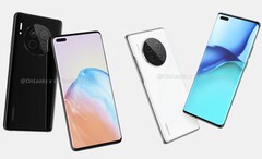 Le Mate 40 et le Mate 40 Pro ne seront pas diffusés en Europe de sitôt, selon un informateur. (Source de l'image : OnLeaks)