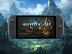 Monster Hunter Wilds Switch 2 exibido no portátil da Nintendo