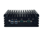 O mini PC sem ventilador Morefine IPC-200 vem com diversas portas de E/S