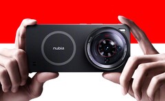 O Nubia Z50S Pro é compatível com filtros de 67 mm graças a uma nova capa protetora. (Imagem: Nubia)