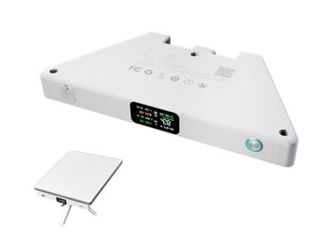 O LinkPower 1 tem suporte para um tripé opcional. (Fonte da imagem: PeakDo)