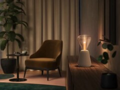As lâmpadas Philips Hue Lightguide agora podem se tornar luminárias de mesa. (Fonte da imagem: Philips Hue)