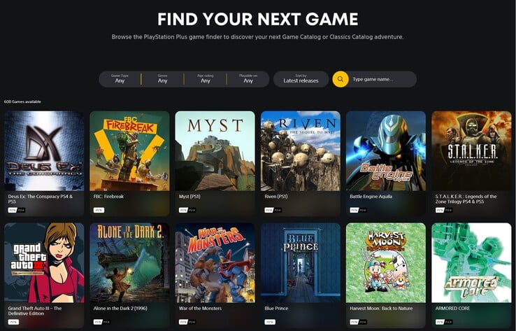 Últimas adições do PlayStation Plus em 25 de junho de 2025 (Fonte da imagem: captura de tela, Sony PlayStation)