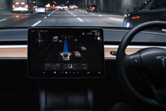 Tesla Full Self-Driving (Supervised) em ação (Fonte da imagem: Tesla)