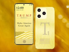 O Trump T1 Phone está programado para ser entregue no final de janeiro. (Fonte da imagem: Trump Mobile, editado)