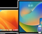 Apple deverá atualizar sua linha de MacBooks e iPads com telas OLED, a partir de 2024. (Fonte: Apple)