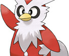Uma imagem de estoque do Delibird (fonte da imagem: PokemonDB)