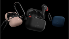 Palm's first-gen TWS earbuds. (Fonte: Palm)