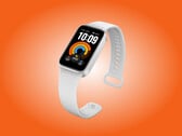 A Smart Band 11 Active está disponível em três cores de lançamento; na foto, a versão cinza.