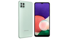 O Galaxy A22 será o smartphone 5G mais barato da Samsung de 2021. (Fonte de imagem: 91Mobiles)