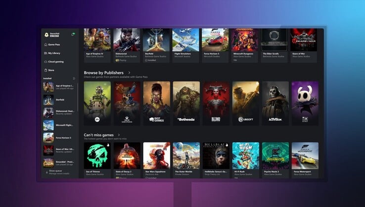 O catálogo do Xbox Game Pass pode ser adquirido a partir de agora pela Publisher.