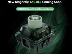 Imagem do recurso do interruptor tátil HE da Gateron