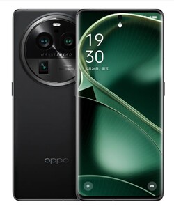 Oppo Find X6 Pro em preto nuvem