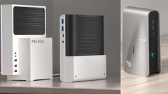A PELADN apresenta três designs de mini PCs para sua série YO (Fonte da imagem: PELADN)