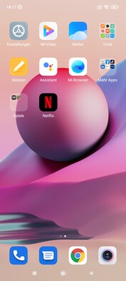 Software do Xiaomi Redmi Note 10S