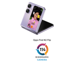 O Find N2 Flip recebe seus resultados do teste DxOMark. (Fonte: DxOMark)