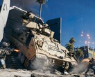 Um tanque da nova missão Rodeo para o modo de jogo Gauntlet no Battlefield 6 RedSec. (Fonte da imagem: EA)
