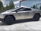 O Cybertruck da Tesla parece estar se aproximando do status de produção em sua última aparição em uma reunião de acionistas no Texas. (Fonte da imagem: Farzad Mesbahi no YouTube)