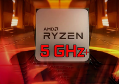 A AMD poderia finalmente quebrar a barreira dos 5,0 GHz. (Fonte de imagem: PC Wale no YouTube)