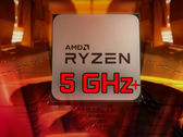 A AMD poderia finalmente quebrar a barreira dos 5,0 GHz. (Fonte de imagem: PC Wale no YouTube)