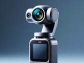 O suposto Vivo Pocket está programado para ser lançado no final de 2026. Conceito de câmera gimbal na foto.