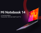 O novo Mi Notebook 14. (Fonte: Xiaomi)