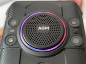 AGM H5 Pro câmeras robustas para smartphone, alto-falante e área de anel LED (Fonte: Própria)