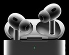 Renderização oficial dos AirPods Pro 2 da Apple. (Fonte da imagem: Apple)