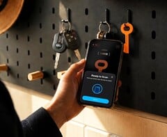 A chave “Autonomous Key” bloqueia os aplicativos até que uma chave seja lida via NFC.