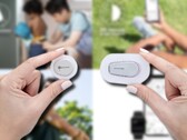 O próximo Dexcom G7 (esquerda) é muito menor do que o sistema G6 CGM (direita). (Fonte da imagem: Dexcom - editado)