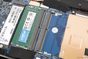 Slots acessíveis 2x SODIMM