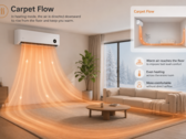 O GentleAir se adapta às preferências do usuário e ajusta as configurações em tempo real.
