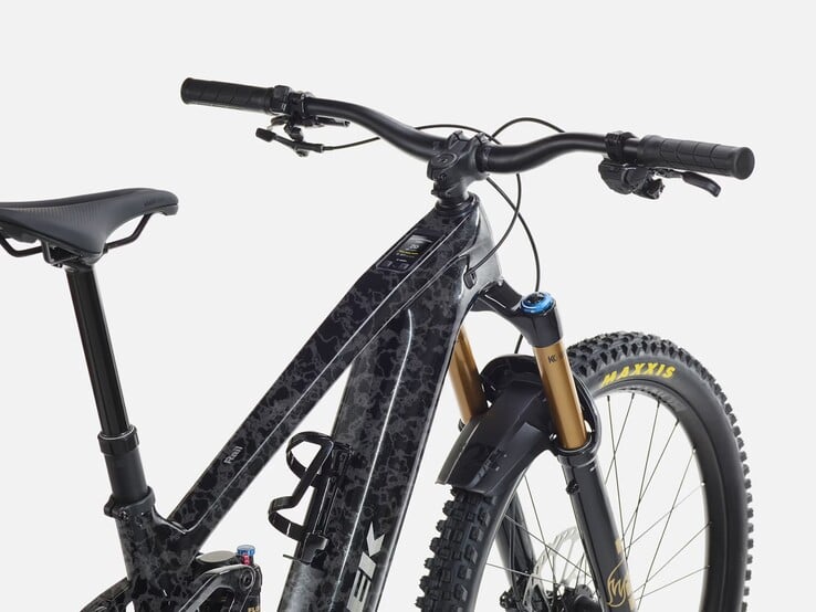 A eMTB Trek Rail+ 9.8 Gen 5 tem um visor Bosch Kiox 400C