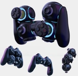Controlador de jogos modular Byowave Proteus várias configurações