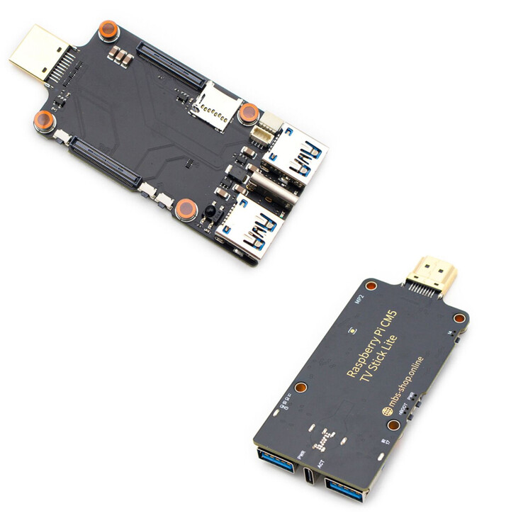 As partes superior e inferior da placa de suporte