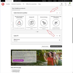 1. Selecione seu produto de Internet e, em seguida, dispositivos