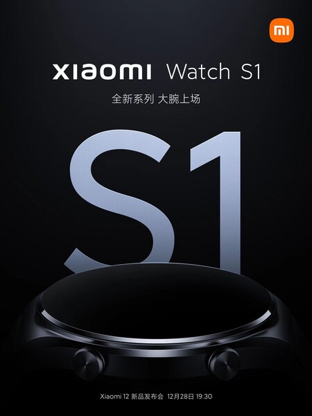 Xiaomi Watch S1. (Fonte da imagem: Xiaomi)