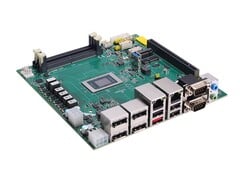 A placa-mãe mini-ITX GMB150 da Axiomtek pode ser equipada com uma APU Zen 5 de até 12 núcleos e 96 GB de memória RAM DDR5.
