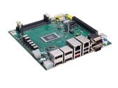 A placa-mãe mini-ITX GMB150 da Axiomtek pode ser equipada com uma APU Zen 5 de até 12 núcleos e 96 GB de memória RAM DDR5. 