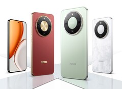 O sucessor do Honor X70, na foto, aparentemente tem uma bateria gigantesca. (Fonte da imagem: Honor)