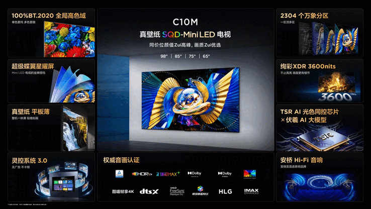 Especificações do novo TCL C10M.
