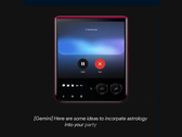 Gemini Live no Razr+. (Fonte da imagem: Motorola)